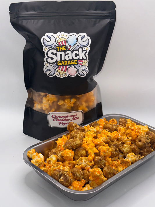 Caramel and Cheddar Mix Popcorn